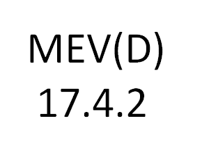 MEV(D) 17.4.2