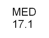 MED 17.1