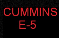 CUMMINS E5