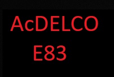 AcDELCO E83