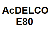 AcDELCO E80
